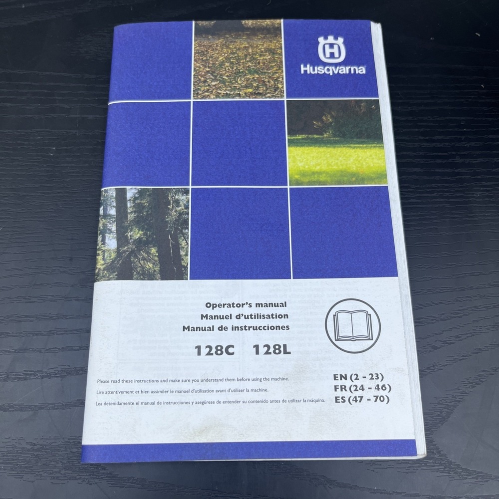 Husqvarna 128CD 128LD Operator's Manual OEM 2011 MPN 115374327